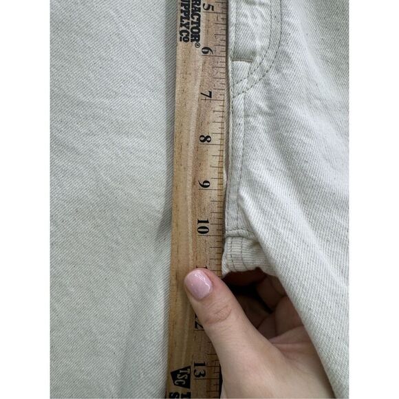 R13 Women’s Kick Fit Flare Jeans in Kent Ecru Cream Size 25 - Picture 15 of 15